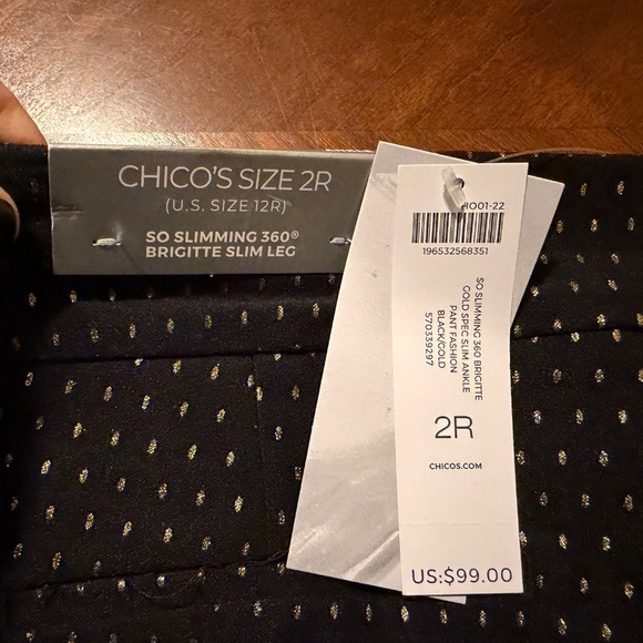 Chicos Brigitte Pants - Picture 2 of 2